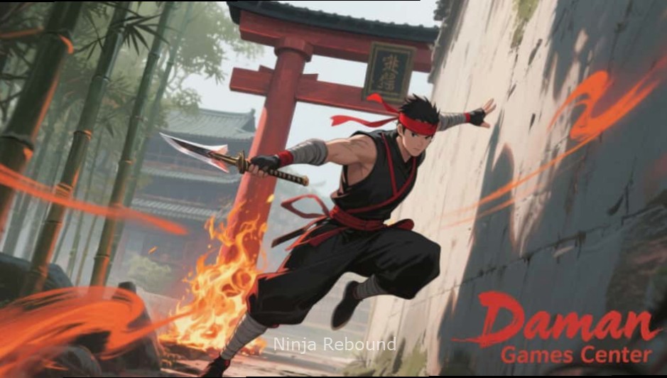 Ninja Rebound game map showing various Indian locations